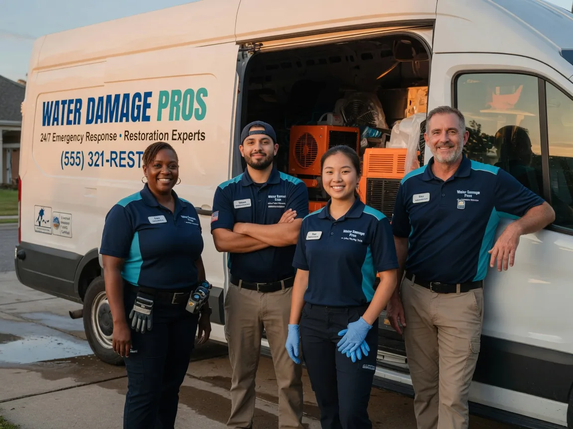Water Damage Restoration company in Marty, SD